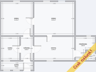 Eladó 65 m²-esikerház Csernely, Szabadság utca: 6'900'000 Ft