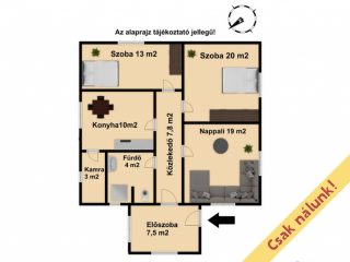 Eladó 84 m²-escsaládi ház Csővár, Bem út: 40'000'000 Ft