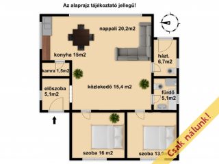 Eladó 100 m²-escsaládi ház Csővár, Dankó utca: 45'000'000 Ft