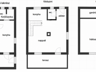 Eladó 112 m²-escsaládi ház Domony, Domonyvölgy: 75'000'000 Ft