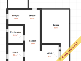 Eladó 90 m²-escsaládi ház Domony, Tavasz utca: 63'000'000 Ft
