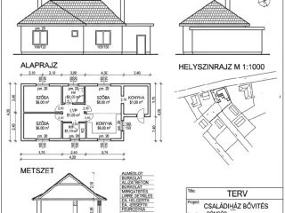 Eladó 75 m²-escsaládi ház Dömsöd, Dabi sor: 25'000'000 Ft