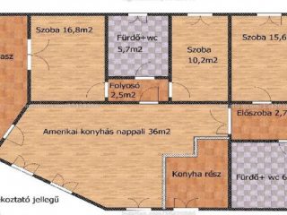 Eladó 110 m²-estársasházi lakás Dunaújváros, Bagolyvár utca: 88'900'000 Ft