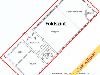 Eladó 108 m²-esikerház Érd, Jenő utca: 96'900'000 Ft