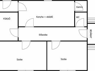 Eladó 83 m²-escsaládi ház Érd (Városközpont) , Blanka és Berta utca között utca: 85'000'000 Ft