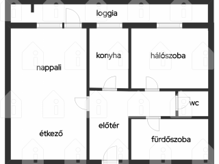 Kiadó 56 m²-estársasházi lakás Érd (Városközpont) , Budai út: 260'000 Ft