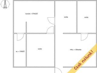 Eladó 45 m²-esüdülő Gárdony, Balatoni út: 34'900'000 Ft