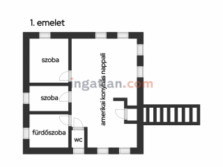Eladó 56 m²-esházrész Gödöllő, Alvég csendes utca: 66'500'000 Ft