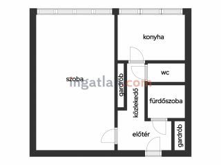 Eladó 44 m²-estársasházi lakás Gödöllő, Palota kert: 49'900'000 Ft