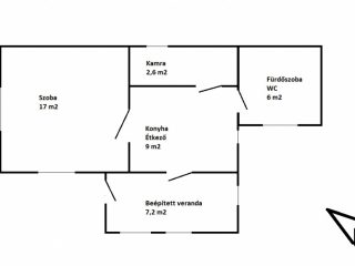 Eladó 43 m²-escsaládi ház Gyál, Mátyás király utca: 48'000'000 Ft