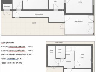 Eladó 137 m²-escsaládi ház Gyöngyös, Tűz utca: 35'900'000 Ft
