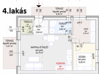 Eladó 50 m²-estársasházi lakás Halászi, Géza fejedelem utca: 53'600'000 Ft