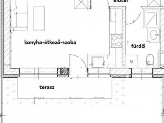 Kiadó 30 m²-estársasházi lakás Hatvan, Csaba utca: 160'000 Ft