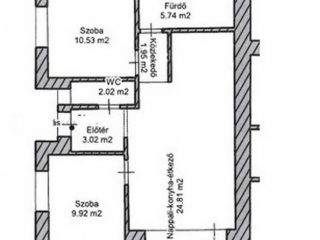 Eladó 58 m²-estársasházi lakás Hatvan, Géza fejedelem utca: 57'900'000 Ft