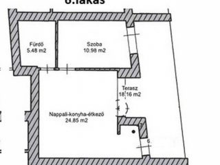 Eladó 41 m²-estársasházi lakás Hatvan, Géza fejedelem utca: 46'600'000 Ft