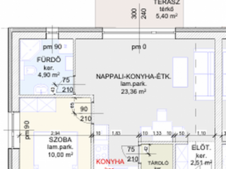Eladó 45 m²-estársasházi lakás Hatvan, Géza fejedelem utca: 47'770'000 Ft