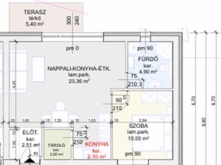 Eladó 45 m²-estársasházi lakás Hatvan, Géza fejedelem utca: 47'700'000 Ft