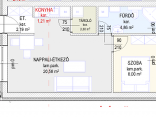 Eladó 39 m²-estársasházi lakás Hatvan, Géza fejedelem utca: 42'600'000 Ft