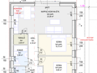 Eladó 60 m²-estársasházi lakás Hatvan, Géza fejedelem utca: 68'900'000 Ft