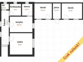 Eladó 85 m²-escsaládi ház Hatvan, Új-Hatvan: 46'800'000 Ft