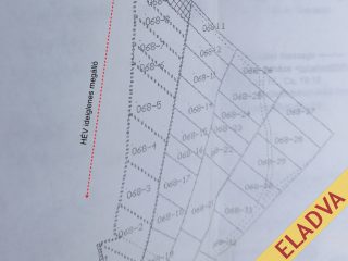 Eladó 909 m²-estelek Kerepes, Hungaroring ideiglenes Hév megálló: 2'500'000 Ft