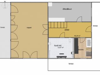Kiadó 124 m²-esikerház Kiskunlacháza, Sellő utca: 250'000 Ft