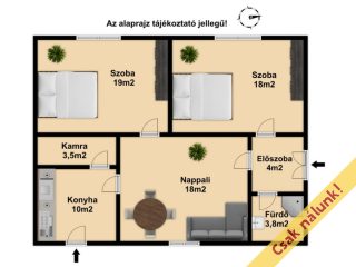 Eladó 76 m²-escsaládi ház Kisnémedi, Kossuth utca: 41'000'000 Ft