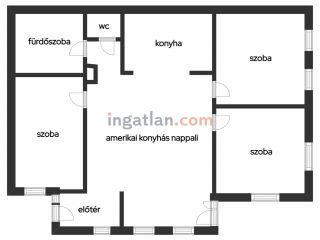 Eladó 78 m²-estársasházi lakás Kistarcsa, Zsófialigeti HÉV megálló közeli utca: 89'900'000 Ft