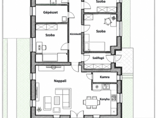 Eladó 102 m²-esikerház Kóka, Felsővásár tér: 61'900'000 Ft