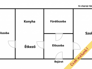 Eladó 50 m²-escsaládi ház Kóka, Petőfi utca környéke: 51'900'000 Ft
