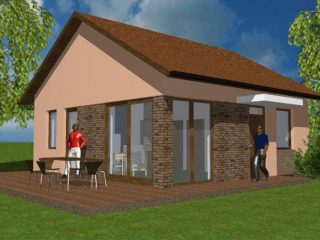 Eladó 65 m²-escsaládi ház Kulcs, Cinke utca: 54'500'000 Ft