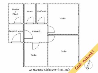 Eladó 72 m²-escsaládi ház Maglód, Ófalu utca: 84'900'000 Ft