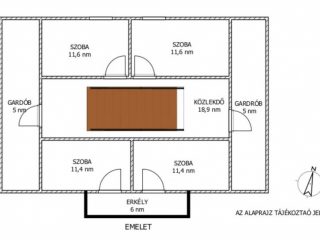 Eladó 220 m²-escsaládi ház Mende, Mende út: 112'900'000 Ft