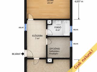 Eladó 55 m²-escsaládi ház Mogyoród, Gödöllői út: 69'000'000 Ft