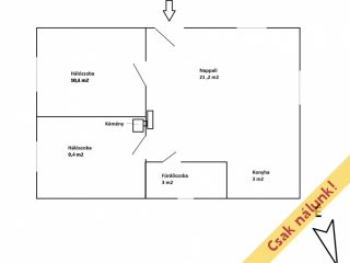Eladó 47 m²-escsaládi ház Monorierdő, Vércse utca: 49'900'000 Ft