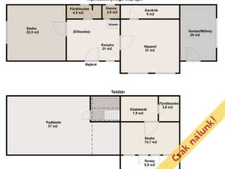 Eladó 110 m²-escsaládi ház Nagymaros, Fehérhegy utca: 99'900'000 Ft