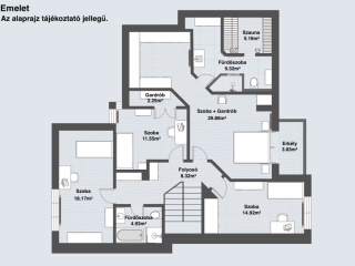Eladó 199 m²-esikerház Nagytarcsa, Füzesliget utca: 159'900'000 Ft