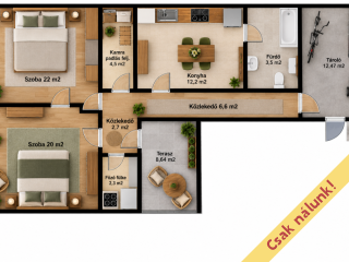 Eladó 75 m²-escsaládi ház Nógrád, Vasút sor: 35'900'000 Ft