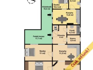 Eladó 100 m²-escsaládi ház Nógrádkövesd, Kossuth út: 38'000'000 Ft