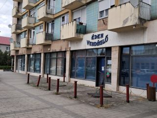 Eladó 67 m²-esvendéglátó egység utcai bejárattal Ózd, Árpád v. út: 27'500'000 Ft
