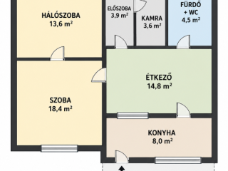 Eladó 67 m²-esikerház Ózd, Nyírfa utca: 7'000'000 Ft