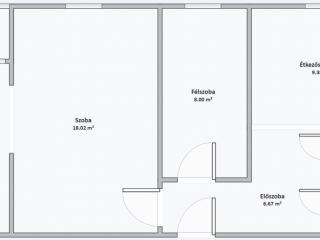 Eladó 56 m²-estársasházi lakás Ózd, Vasvár út: 12'000'000 Ft