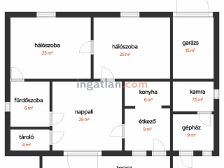 Eladó 100 m²-escsaládi ház Pilis, Petőfi Sándor utca: 69'000'000 Ft
