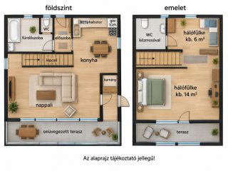Eladó 62 m²-escsaládi ház Pomáz, Klisovácz utca: 62'000'000 Ft