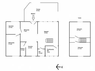 Eladó 48 m²-esüdülő Ráckeve, Angyali-sziget: 27'000'000 Ft
