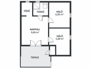 Eladó 30 m²-esüdülő Ráckeve, Kisdunai köz: 23'900'000 Ft