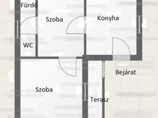 Eladó 48 m²-escsaládi ház Simontornya, Templom közelében: 4'000'000 Ft