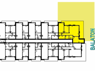 Eladó 110 m²-estársasházi lakás Siófok, EZÜSTPARTON: 208'050'000 Ft