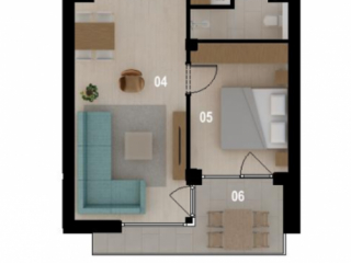 Eladó 51 m²-estársasházi lakás Siófok, EZÜSTPARTON: 76'792'500 Ft