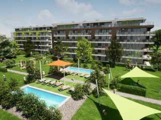 Eladó 68 m²-estársasházi lakás Siófok, Ezüstpart: 107'564'625 Ft